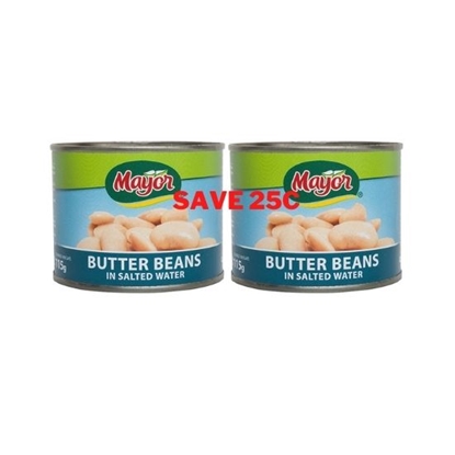 Picture of MAYOR BUTTER BEANS 3X210G S25C